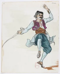 Holmès - The Black Mountain - Costume Designs by Charles Bianchini - 05. Dance