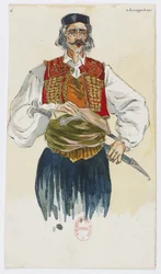Holmès - The Black Mountain - Costume Designs by Charles Bianchini - 06. Coryphées