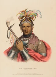 KI-ON-TWOG-KY, from History of the Indian Tribes of North America