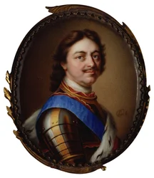 Portrait of Emperor Peter I the Great
