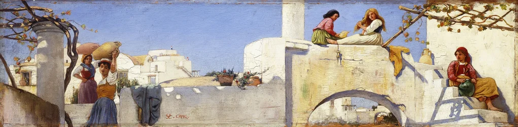 A Scene in Capri