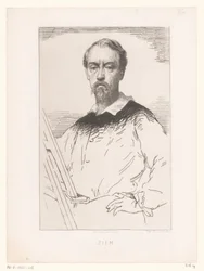 Portrait of Félix François Georges Philibert Ziem (Eaux-Fortes et Lithographies)