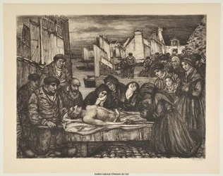 Sorrow in the Land of the Sea or The Victims of the Sea (proof a)
