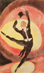 Acrobatic Male Dancer, 1920