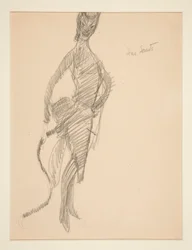 Costume Drawing: Devil as Lady