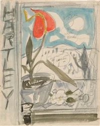 Study for Poster Portrait: Marsden Hartley