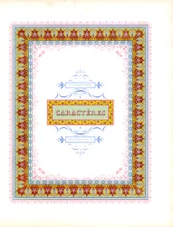 Magnificent Chromolithographic Frame