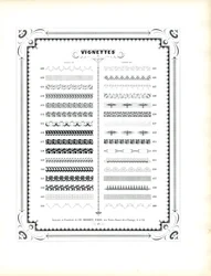 Ornamental Borders and Vignettes, Corps 20 (Continuation)