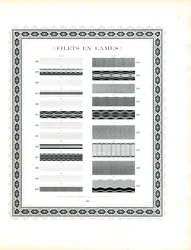 Typographic Sample Rules with Oval Frame