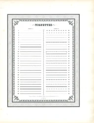 Vignette Specimen Catalog Sheet 1
