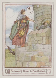Illustration for Ivanhoe by Sir Walter Scott