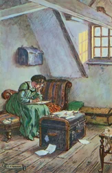 Illustration for Little Women by Louisa M Alcott