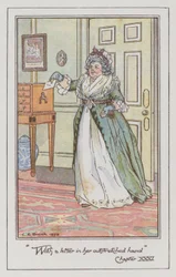 Illustration for Sense and Sensibility by Jane Austen