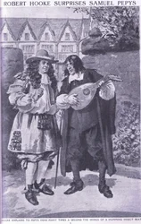 Robert Hooke Surprises Samuel Pepys