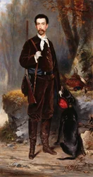 A Huntsman with a Dog