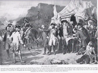 The Siege of Yorktown, illustration from 