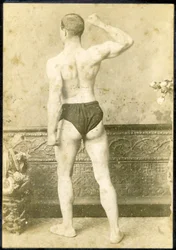 Portrait of a strongman