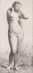 Young Woman at the Bath, 1866