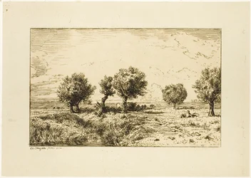 Willows in a Landscape