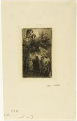 Woman at Window of Inn