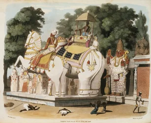 Natives pay homage to their ruler