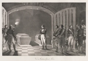 Visit to Tomb of Frederick the Great, Early 19th Century