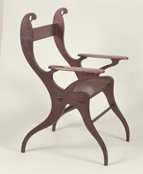 Armchair or Swan chair designed by C.F.A. Voysey (1857-1941) in 1883-5, made c.1898