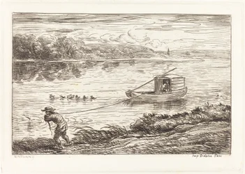 Cabin Boy Pulling the Rope