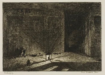 Interior of an Inn (The Corridor of an Inn)