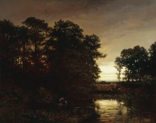 Landscape with a Pond