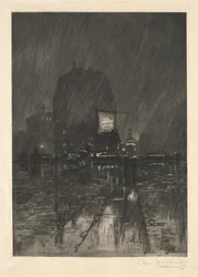 A Rainy Night, Madison Square