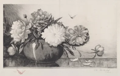 Peonies in a Bowl, 1890