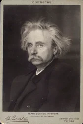 Edvard Grieg, Norwegian composer and pianist, late 19th or early 20th century