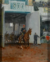 The start of the Royal Tournament at Olympia