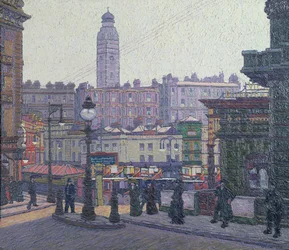 Sunlit Square, Victoria Station
