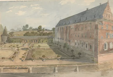 Garden of Vieux Joncs near Maastricht