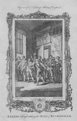 Felton assassinating the Duke of Buckingham, 1773