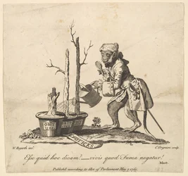 Tailpiece to the Catalogue of Pictures Exhibited in Spring Garden