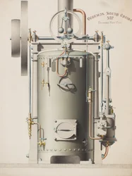 Vertical Steam Engine, 5HP