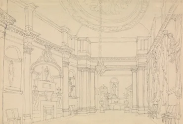 Hall, Easton Neston, Northants