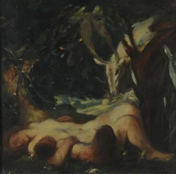 Study for The Sleeping Wood Nymph