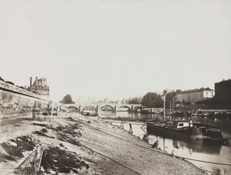 View from the Pont de la Concorde, 1852