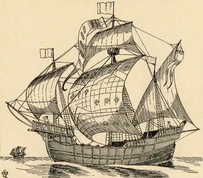 A Ship of the Time of Christopher Columbus, 1931