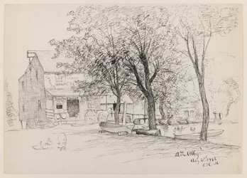 At the Alley, 21st August, 1882