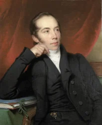 Portrait of Pieter Ernst Hendrik Praetorius, Broker, Draftsman and Painter. Chairman of the Board of the Rijksmuseum 1852-74