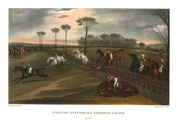 Vale of Aylesbury Steeple Chase, Plate 3, c. 1836