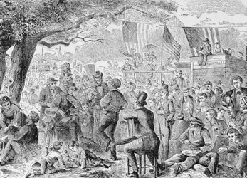 The Fourth of July, illustration from Harper