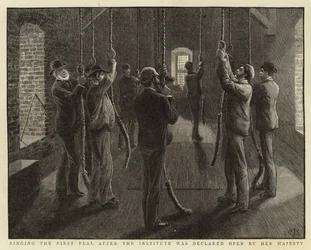 Ringing the First Peal After the Institute Was Declared Open by Her Majesty