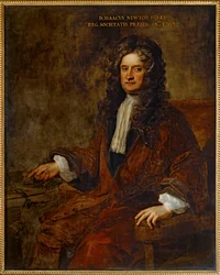 Portrait of Sir Isaac Newton
