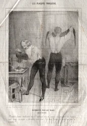 Les Plaisirs Parisiens: Preparatifs pour une soiree. Luxe et misère. Maudite plume! Mèchante...